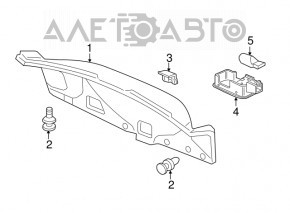 Illumination of the arch trim of Honda CRV 20-22