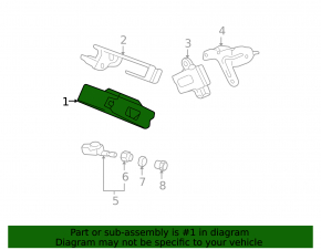 TPMS Unit Acura MDX 07-13
