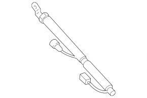 Right tailgate shock absorber for Audi A7 12-18