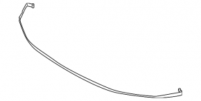 Cable for fastening the upper absorber of the front bumper BMW 5 G30 17-23