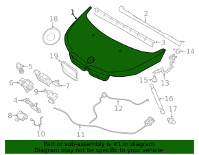 Bare hood BMW i3 14-20