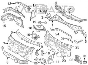 Battery Cover BMW X1 F48 16-22
