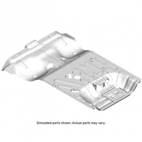 Chevrolet Volt 16 trunk trough - on the body