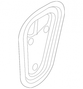 Front right inner door panel Audi A4 B9 17-25