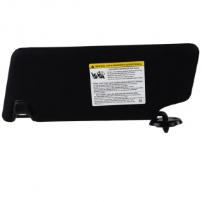 Right visor Ford Explorer 16-19 black, for backlight, without hook