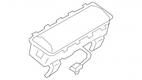 Airbag passenger in the dashboard Ford Bronco Sport 21-25