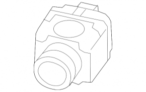 Front camera for the Land Rover Range Rover Evoque 12-16