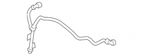 Cooling system pipes BMW X5 F15 14-18 4.4T
