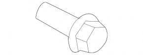 Hyundai Sonata 11-15 Hybrid 2.4 G4KK Crankshaft Pulley Bolt