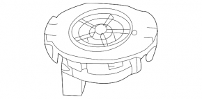 Left dashboard speaker for Nissan Rogue 14-17