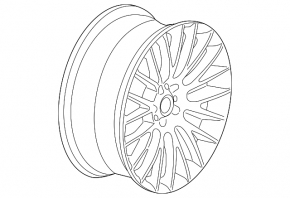 Wheel disk R18 x 8J BMW 4 F32/33/36 14-20 type 1