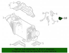Boost Pressure Sensor for Kia Sorento 21-25 HEV, PHEV