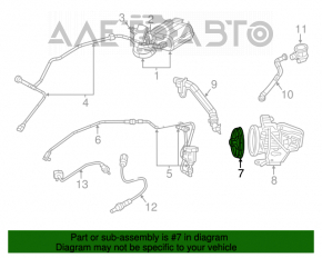 Air pump Chrysler 200 11-14 2.4