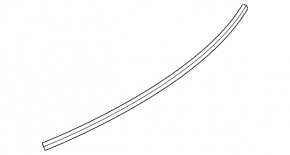 Mini Cooper Countryman R60 Trunk Door Molding 10-16 Chrome