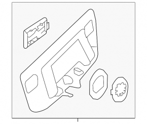 VW Jetta 11-18 USA trunk lid trim scratches