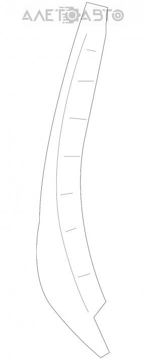 Side Expander Right Dodge Challenger 09-14