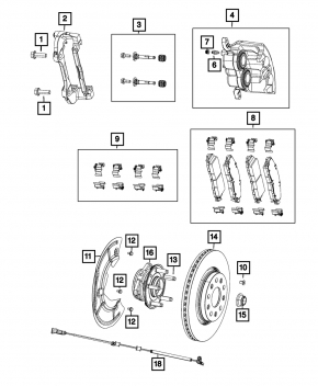 Jeep Gladiator 20-25 330/28mm Front Left Brake Disc