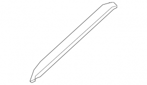 Front pillar trim left Nissan Maxima A36 16-18 ser