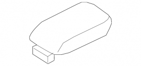 Armrest of the central console Kia Sorento 14-15 rest beige