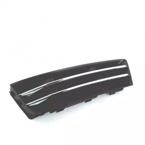 Front bumper grille left Audi A4 B9 17-19 without radar, chrome