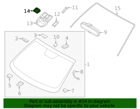 Front camera Hyundai Tucson 16-17 prerest