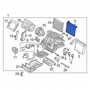 Ford Focus mk3 11-18 evaporator