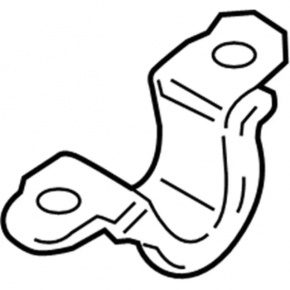 Rear stabilizer mounting bracket right Ford Edge 15-