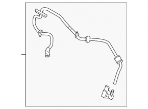 Land Rover Range Rover Velar 18-20 vacuum booster sensor with tube