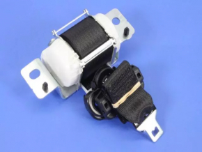Seat belt rear center Dodge Grand Caravan 11-20 black 3 row