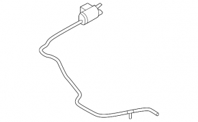 Solenoid valve with tube Audi Q8 19-25 3.0T MHEV