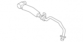 BMW X5 G05 19-23 3.0T turbine cooling pipe supply