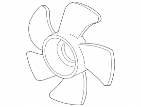 Cooling Fan Impeller Left Acura ILX 13-15