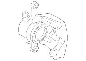 Front left caliper Mini Cooper F56 3d 14-24 282x22