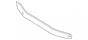 Upper front bumper reinforcement for BMW 4 Series F32/33/36 14-20