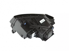 Headlight front right complete Jeep Grand Cherokee WK2 16-18 xenon, dark, without washer, sand, plaque from inside glass used