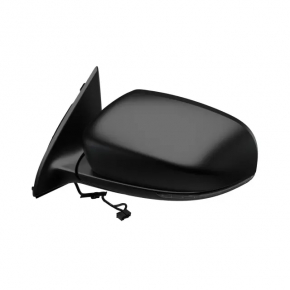 Side mirror left Jeep Cherokee KL 19-21 7+7 pins, white, BSM, heated, backlight, turn signal, broken housing, broken turn signal