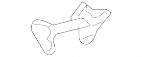 Rear right door stop for Toyota Rav4 06-12