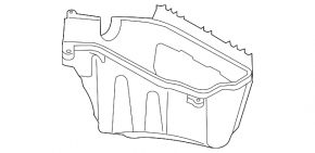 ECU housing Audi Q5 8R 11-17