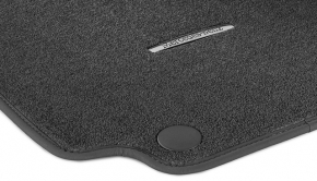 Set of floor mats for Mercedes W167 GLE 350 450 20-23 cloth black