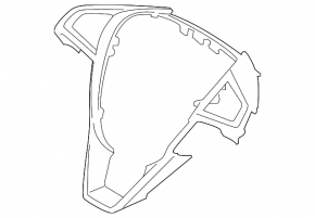 Ford Edge 15-18 Steering Wheel Cover Without Cap