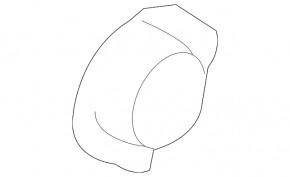 Ford Ecosport 18- Driver's Seat Lumbar Support Adjustment Handle
