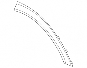 Rear left rear fender arch trim Ford Explorer 20-