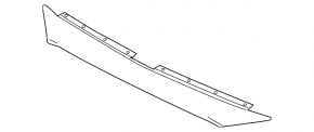 Upper radiator grille trim grill Mazda CX-9 16-23