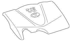 Toyota Highlander 20-22 3.5 Engine Cover