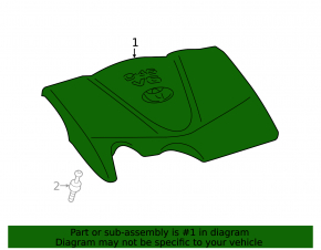 Toyota Highlander 20-22 3.5 Engine Cover