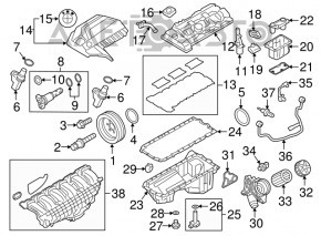 Coolant Temperature Sensor BMW X1 F48 16-22 B46