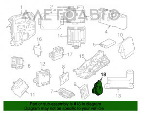 Voltage converter Mercedes GLC 16-19