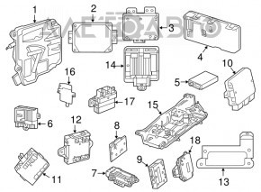 Voltage converter Mercedes GLC 16-19