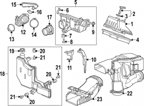 Air intake Honda HR-V 16-22