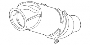 Catalyst BMW X5 F15 14-18 N55